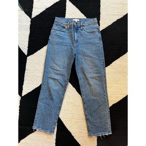 Madewell Classic Straight Jean Size 27